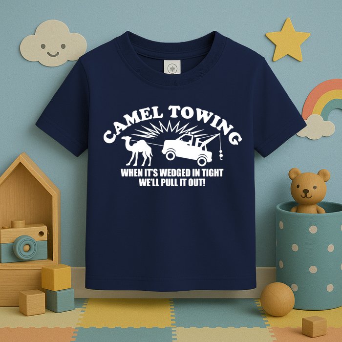 Camel Towing Funny Toddler T-Shirt