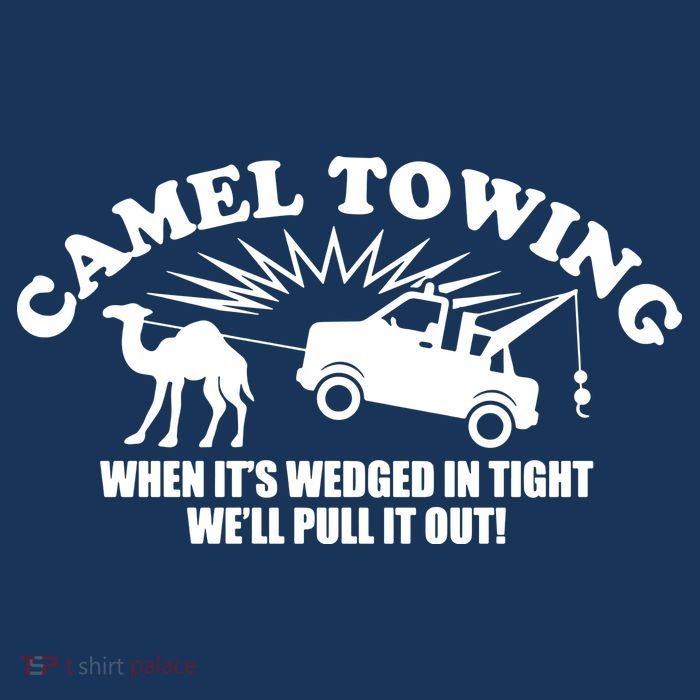Camel Towing Funny Visor