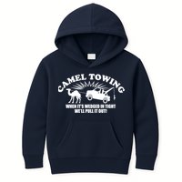 Camel Towing Funny Kids Hoodie