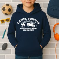 Camel Towing Funny Kids Hoodie