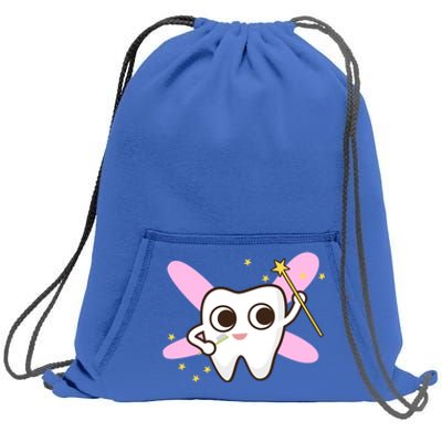 Cute Tooth Fairy Dental Tees And Gift Sweatshirt Cinch Pack Bag