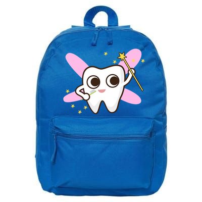 Cute Tooth Fairy Dental Tees And Gift 16 in Basic Backpack