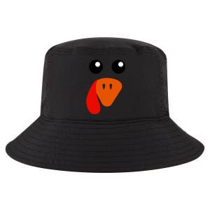 Cute Turkey Face Gift Pilgrim Thanksgiving Day Costume Gift Cool Comfort Performance Bucket Hat