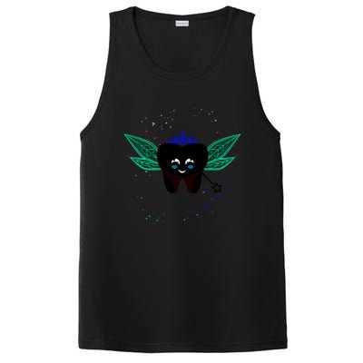 Cute Tooth Fairy Art Funny Dental Hygienist Fantasy Folk Gift PosiCharge Competitor Tank