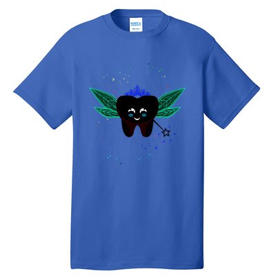 Cute Tooth Fairy Art Funny Dental Hygienist Fantasy Folk Gift Tall T-Shirt