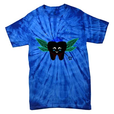 Cute Tooth Fairy Art Funny Dental Hygienist Fantasy Folk Gift Tie-Dye T-Shirt