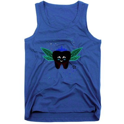 Cute Tooth Fairy Art Funny Dental Hygienist Fantasy Folk Gift Tank Top