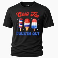 Chill The Fourth Out Funny 4th Of July Icecream Performance Shirt