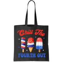 Chill The Fourth Out Funny 4th Of July Icecream Bag