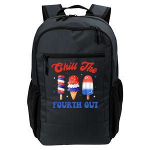 Chill The Fourth Out Funny 4th Of July Icecream Daily Commute Backpack