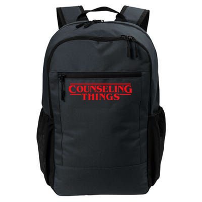 Counseling Things Funny School Counselor Back To School Daily Commute Backpack