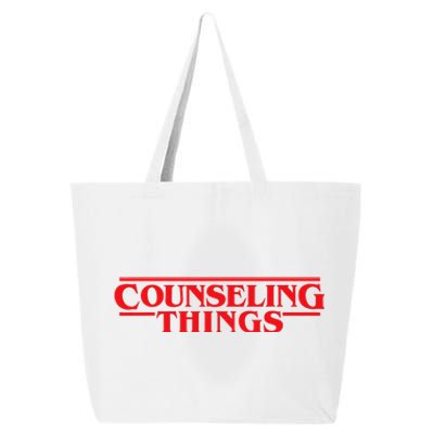 Counseling Things Funny School Counselor Back To School 25L Jumbo Tote