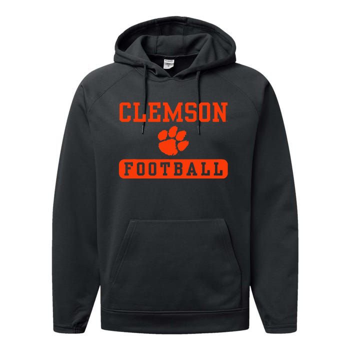 C.L.E.M.S.O.N Tigers Football Performance Fleece Hoodie