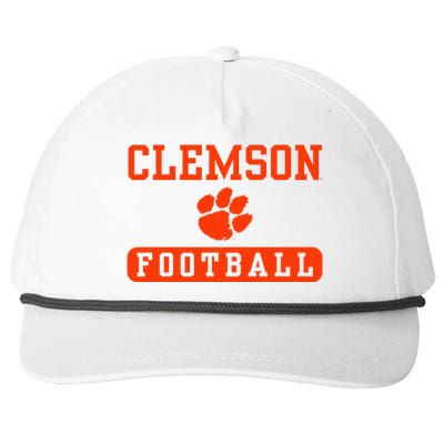 C.L.E.M.S.O.N Tigers Football Snapback Five-Panel Rope Hat