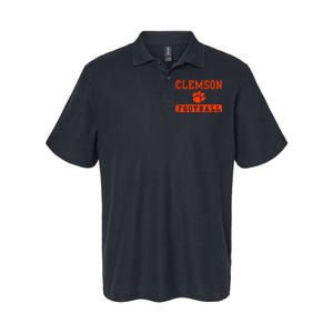 C.L.E.M.S.O.N Tigers Football Softstyle Adult Sport Polo