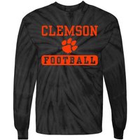 C.L.E.M.S.O.N Tigers Football Tie-Dye Long Sleeve Shirt