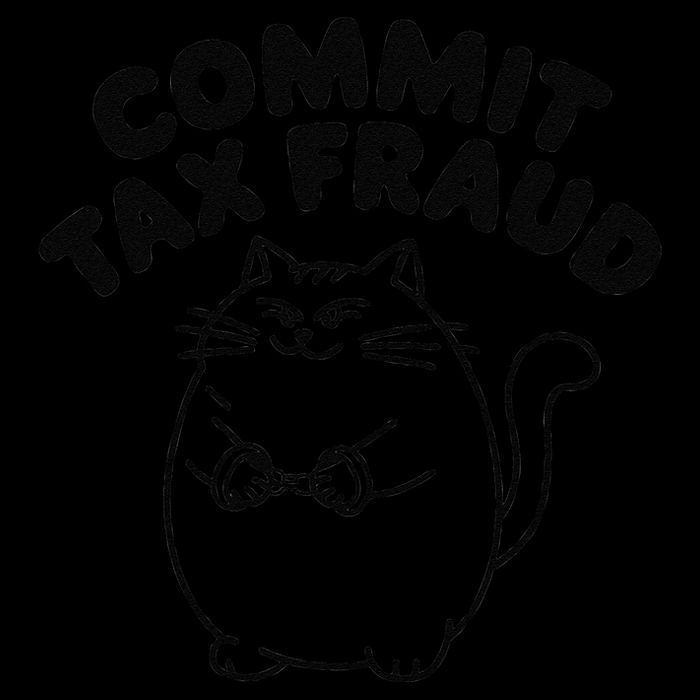 Commit Tax Fraud Funny Cat Meme Sarcastic Humor Daily Commute Backpack