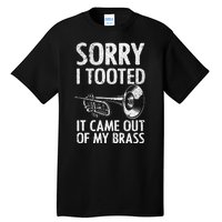 Cool Trumpet For Women Trumpet Player Jazz Band Trombone Tall T-Shirt