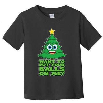 Christmas Tree For Adult Joke Xmas Gift Toddler T-Shirt