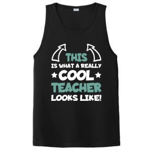 Cool Teacher Funny Saying Teaching Student Gift PosiCharge Competitor Tank