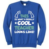 Cool Teacher Funny Saying Teaching Student Gift Sweatshirt