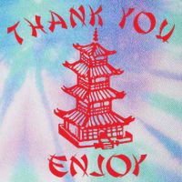 Chinese Takeaway Food Thank You Enjoy Legacy Tie Dye Trucker Hat