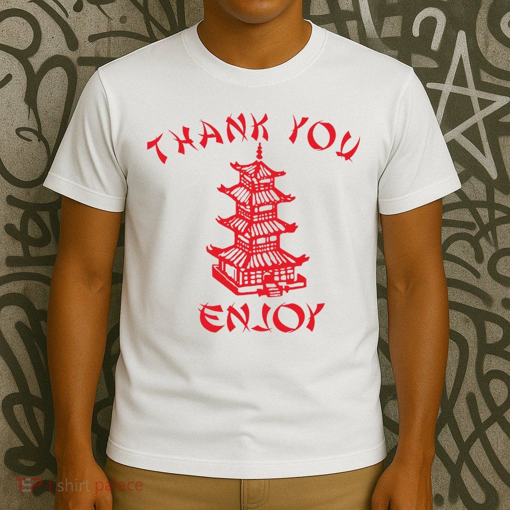 Chinese Takeaway Food Thank You Enjoy T-Shirt