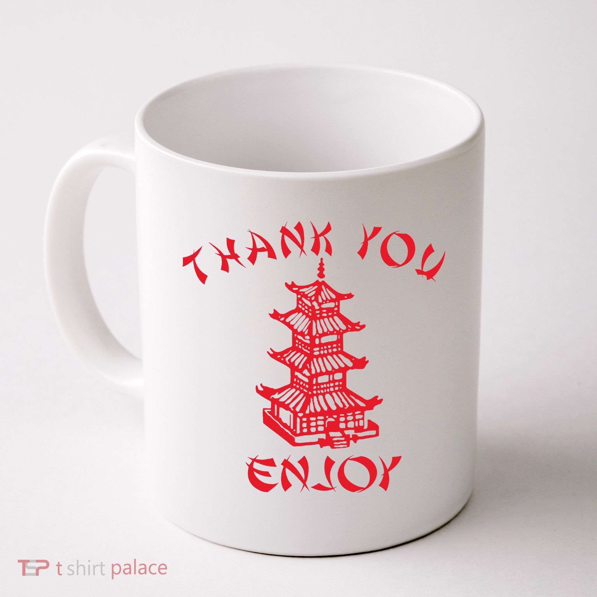 Chinese Takeaway Food Thank You Enjoy Mug
