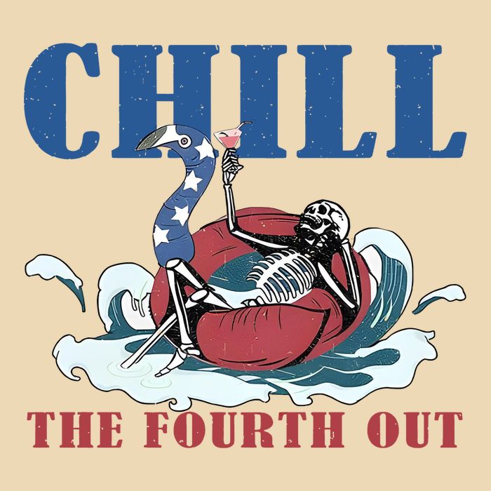 Chill The Fourth Out 4th Of July Bag