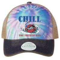 Chill The Fourth Out 4th Of July Legacy Tie Dye Trucker Hat