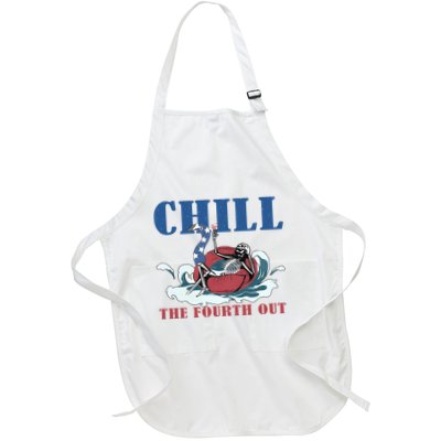 Chill The Fourth Out 4th Of July Apron