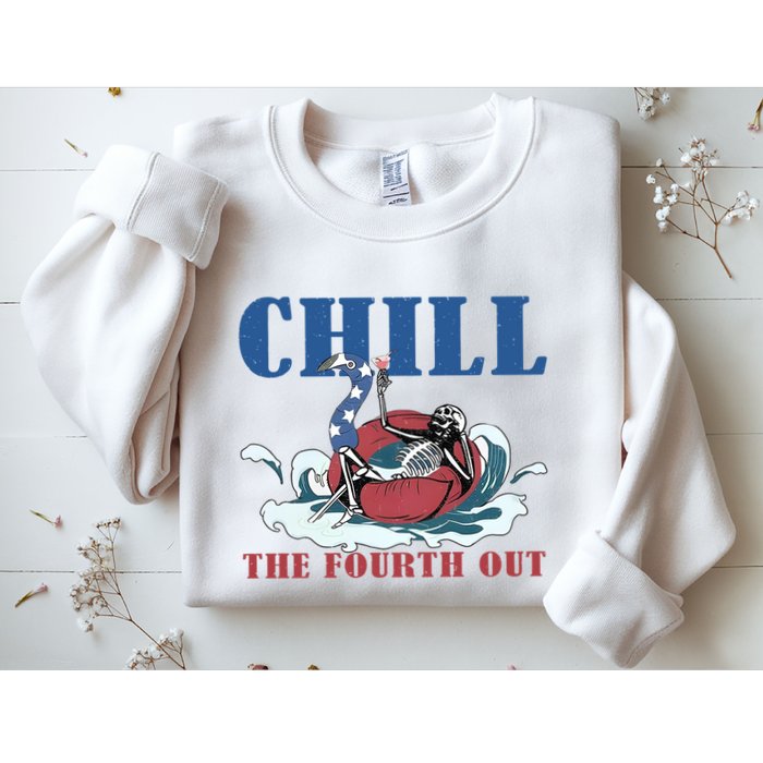 Chill The Fourth Out 4th Of July Sweatshirt