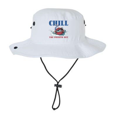 Chill The Fourth Out 4th Of July Bucket Hat