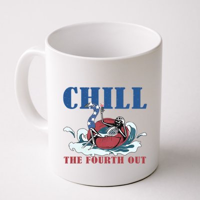 Chill The Fourth Out 4th Of July Mug
