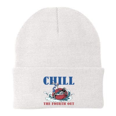 Chill The Fourth Out 4th Of July Beanie