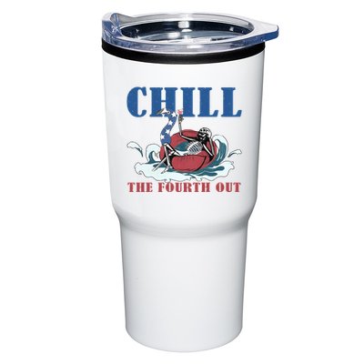 Chill The Fourth Out 4th Of July Tumbler