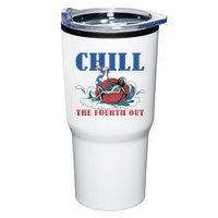 Chill The Fourth Out 4th Of July Tumbler
