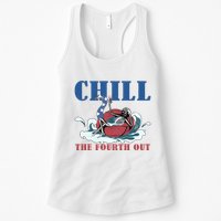 Chill The Fourth Out 4th Of July Womens Tank Top