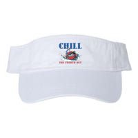Chill The Fourth Out 4th Of July Visor