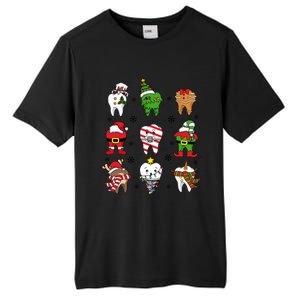 Christmas Th Funny Christmas Dentist Dental Hygiene Gift Tall Fusion ChromaSoft Performance T-Shirt