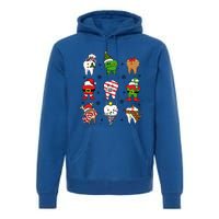 Christmas Th Funny Christmas Dentist Dental Hygiene Gift Premium Hoodie