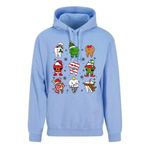 Christmas Th Funny Christmas Dentist Dental Hygiene Gift Unisex Surf Hoodie