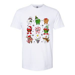 Christmas Th Funny Christmas Dentist Dental Hygiene Gift Softstyle CVC T-Shirt