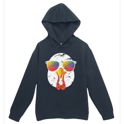 Cool Turkey Face Graphic Sunglasses Thanksgiving Urban Pullover Hoodie