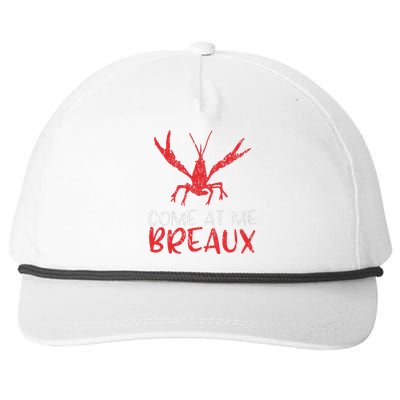 Crawfish Tees Funny Cajun Snapback Five-Panel Rope Hat