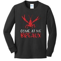 Crawfish Tees Funny Cajun Kids Long Sleeve Shirt