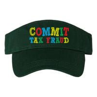 Commit Tax Fraud Funny Visor