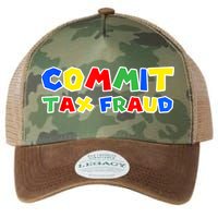 Commit Tax Fraud Funny Legacy Tie Dye Trucker Hat