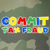 Commit Tax Fraud Funny Legacy Tie Dye Trucker Hat