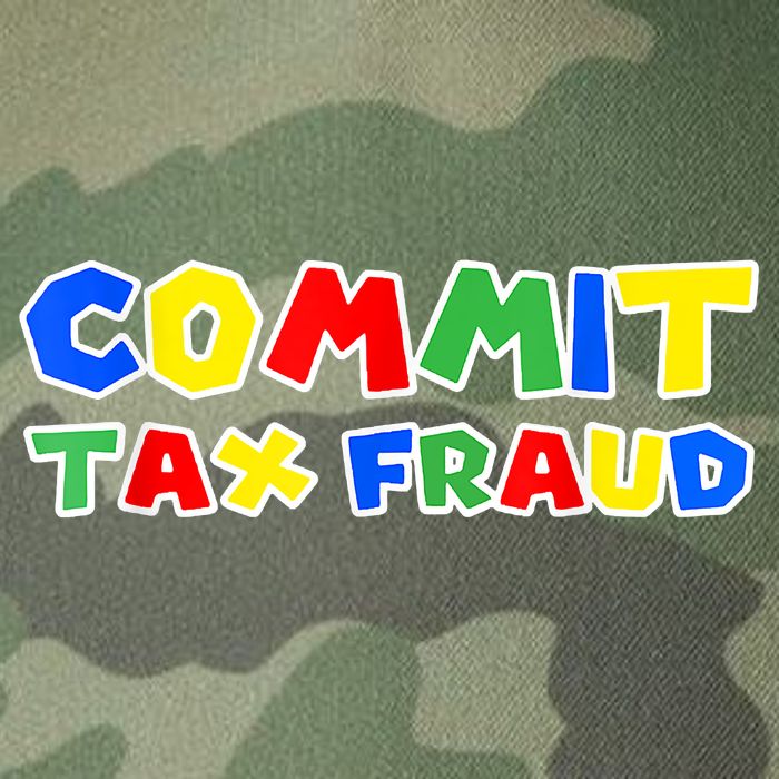 Commit Tax Fraud Funny Legacy Tie Dye Trucker Hat